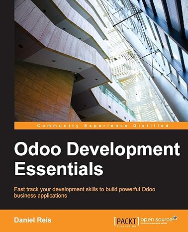 Odoo Development Essentials de Daniel Reis 
